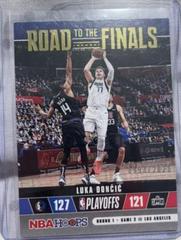 Luka Doncic #2 Basketball Cards 2021 Panini Hoops Road to the Finals Prices
