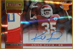 Knile Davis [Autograph Longevity Team Logo Platinum] #154 Football Cards 2013 Panini Rookies & Stars Prices