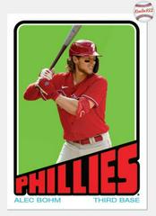 Alec Bohm #34 Baseball Cards 2022 Topps Throwback Thursday Prices