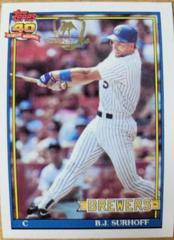 B. J. Surhoff #592 Baseball Cards 1991 Topps Desert Shield Prices