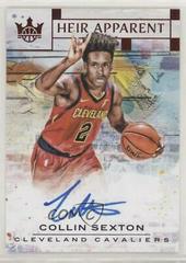 Collin Sexton [Ruby] Basketball Cards 2018 Panini Court Kings Heir Apparent Autographs Prices
