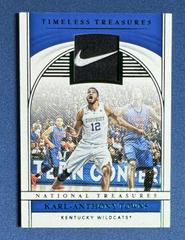 Karl Anthony Towns [Amethyst] #9 Basketball Cards 2021 Panini National Treasures Prices