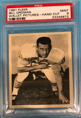 Bill Groman Football Cards 1961 Fleer Wallet Pictures Prices