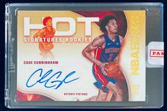 Cade Cunningham #HSR-CC Basketball Cards 2021 Panini Hoops Hot Signatures Rookies Prices