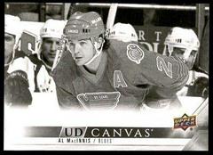 Al MacInnis [Black & White] #C254 Hockey Cards 2022 Upper Deck UD Canvas Prices