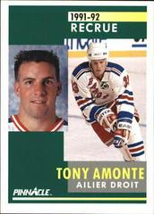 Tony Amonte [French] Hockey Cards 1991 Pinnacle Prices