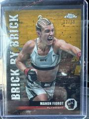 Manon Fiorot [Gold Refractor] #BYB-15 Ufc Cards 2024 Topps Chrome UFC Brick by Brick Prices