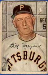 Billy Meyer #155 Baseball Cards 1952 Bowman Prices