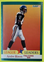Andres Rison Football Cards 1991 Fleer Prices