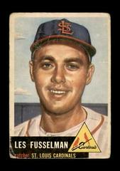 Les Fusselman Baseball Cards 1953 Topps Prices