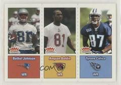 Bethel Johnson, Anquan Boldin, Tyrone Calico #295 Football Cards 2003 Fleer Tradition Prices