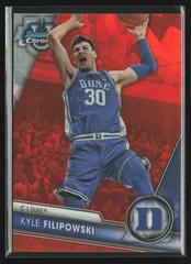 Kyle Filipowski [Orange Sapphire] #23 Basketball Cards 2023 Bowman Chrome University Sapphire Prices