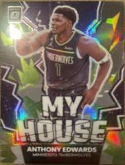 Anthony Edwards [Lime Green] #19 Basketball Cards 2022 Panini Donruss Optic My House Prices