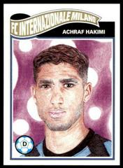 Achraf Hakimi Soccer Cards 2020 Topps Living UEFA Champions League Prices