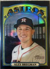 Alex Bregman [Chrome Black Refractor] Baseball Cards 2021 Topps Heritage Prices