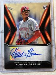 Hunter Greene [Gold] #TJA-HG Baseball Cards 2022 Topps Japan Edition Autograph Prices