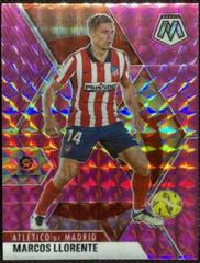 Marcos Llorente [Pink Mosaic] #100 Soccer Cards 2020 Panini Mosaic La Liga Prices