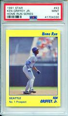 Ken Griffey Jr. #43 Baseball Cards 1991 Star Home Run Series Prices