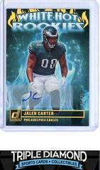 Jalen Carter [Autograph] #WHR-3 Football Cards 2023 Panini Donruss White Hot Rookies Prices