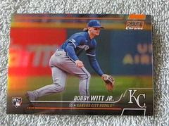 Bobby Witt Jr. [Orange] Baseball Cards 2022 Stadium Club Chrome Prices