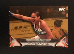 Amanda Nunes [Gold] Ufc Cards 2016 Topps UFC Knockout Prices