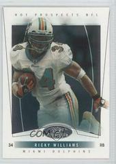 Ricky Williams #64 Football Cards 2004 Fleer Hot Prospects Prices