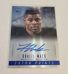 Khalil Mack [Extra Points Blue Autograph] Football Cards 2014 Panini Prestige Prices