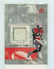 Chris Chambers #CC Football Cards 2001 SP Game Used Authentic Fabric Prices