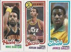 Bantom, Dantley, Bailey Basketball Cards 1980 Topps Prices