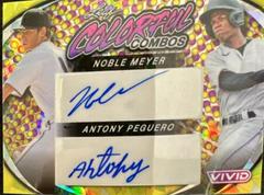 Antony Peguero [Yellow Crystal] #BA-AP1 Baseball Cards 2023 Leaf Vivid Autograph Prices