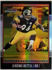 Jerome Bettis [Gold Refractor] Football Cards 2001 Bowman Chrome Prices
