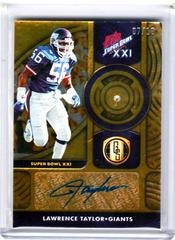 Lawrence Taylor Football Cards 2022 Panini Gold Standard Super Bowl Diamond Signatures Prices