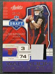 Desmond Ridder [Gold] #4 Football Cards 2022 Panini Absolute War Room Materials Prices