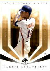 Darryl Strawberry #20 Baseball Cards 2004 SP Legendary Cuts Prices