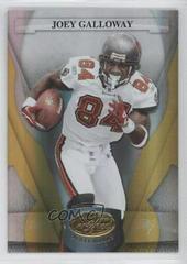 Joey Galloway [Mirror Gold] Football Cards 2008 Leaf Certified Materials Prices