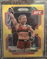 Zhang Weili [Gold] Ufc Cards 2022 Panini Prizm UFC Prices