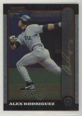 Alex Rodriguez Baseball Cards 1999 Bowman Chrome Gold Prices