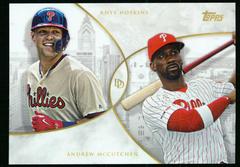 Andrew McCutchen, Rhys Hoskins #20 Baseball Cards 2019 Topps on Demand Dynamic Duals Prices