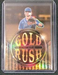 Bobby Witt Jr. Baseball Cards 2022 Panini Chronicles Gold Rush Prices