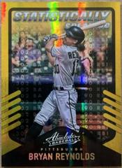 Bryan Reynolds [Spectrum Gold] #SS-13 Baseball Cards 2022 Panini Absolute Statistically Speaking Prices