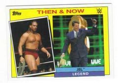JBL Wrestling Cards 2015 Topps Heritage WWE Then & Now Prices