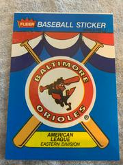 Baltimore Orioles Baseball Cards 1989 Fleer Baseball Stickers Prices