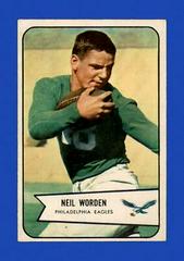 Neil Worden Football Cards 1954 Bowman Prices