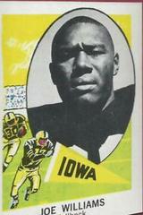 Joe Williams #177 Football Cards 1961 NU Card Prices