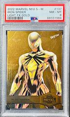 Iron Spider [Gold] #137 Marvel 2022 Metal Universe Spider-Man Prices