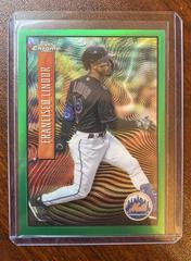 Francisco Lindor [Green] #EX-16 Baseball Cards 2022 Topps Chrome Sonic Expose Prices