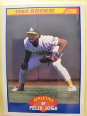 Felix Jose #629 Baseball Cards 1989 Score Prices