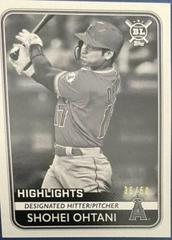 Shohei Ohtani [Black & White] Baseball Cards 2020 Topps Big League Prices
