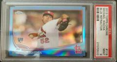 Michael Wacha [Blue Refractor] Baseball Cards 2013 Topps Chrome Prices