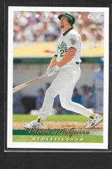 Mark McGwire [Gold Hologram] #566 Baseball Cards 1993 Upper Deck Prices